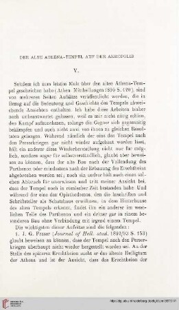 22: Der alte Athena-Tempel auf der Akropolis, 5