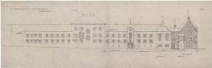 Döllgast, Hans; Schloss Zinneberg, Wiederaufbau - Nordseite (Ansicht)