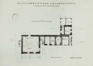 Zschopauthal, Blaufarbenwerk, Rekonstruktion, 1954