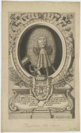 Bildnis des Christian, Dux Saxoniae