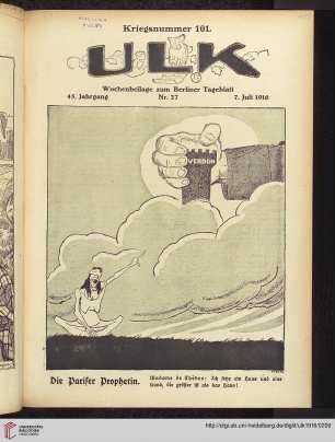 Hefte 27-30, Juli 1916
