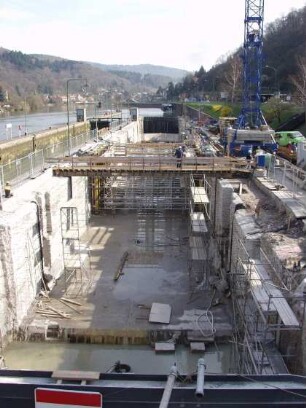 Instandsetzung der Schleuse Heidelberg/Neckar