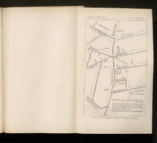 Plan des von Paratyphus befallenen Stadtteiles von Kiel