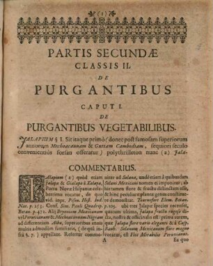 Specimina Commentarii in Danielis Ludovici Pharmaciam Moderno seculo applicandam : Ubi Omnia notis Textui immediate subiectis ita illustrantur, ut Textus licet obscurissimus levi negotio a Tyronibus intelligi, & locupletissima Rei Pharmaceuticae cognitio ab iis acquiri queat ...