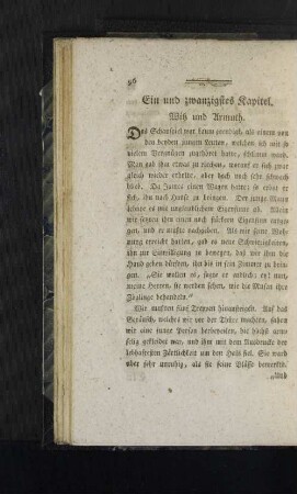 [Ein und zwanzigstes - Fünf und zwanzigstes Kapitel.]