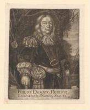 Paulus Daniel Peßler, Leutnant in Nürnberg