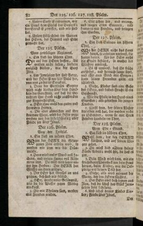 82-92, 128. - 150. Psalm.