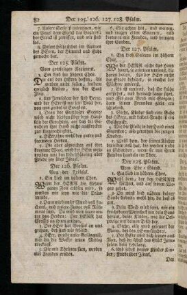 82-92, 128. - 150. Psalm.