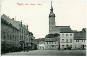 Mügeln. Markt