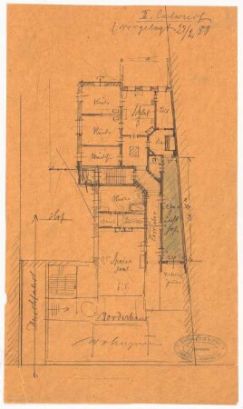Palais Carl und Paul Eger Tempelhofer Ufer 10/11, Berlin-Kreuzberg: Grundriss 2.OG