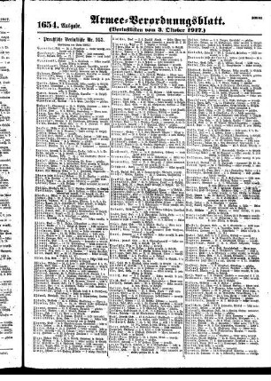 1654. Ausgabe. Mittwoch, 3. Oktober 1917