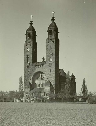 Dresden-Strehlen. Christuskirche (1902-1905; R. Schilling, J. W. Gräbner)