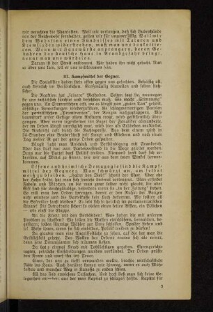 III. Kampfmittel der Gegner.