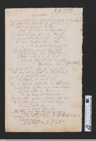 Empedokles - Homburg.H,21-22 : [StA 1,240/553]
