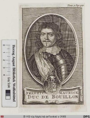 Bildnis Frédéric-Maurice de La Tour d'Auvergne, 2. duc de Bouillon