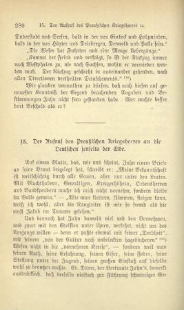 15. Der Aufruf des preußischen Kriegsheeres an die Deutschen jenseits der Elbe