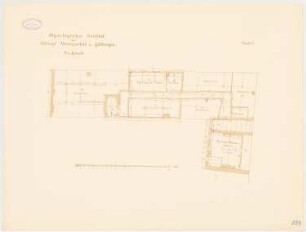 2. Physiologisches Institut der Universität Göttingen: Grundriss Dachgeschoss 1:100