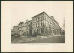 Technische Hochschule, Hauptgebäude, Alleenstraße