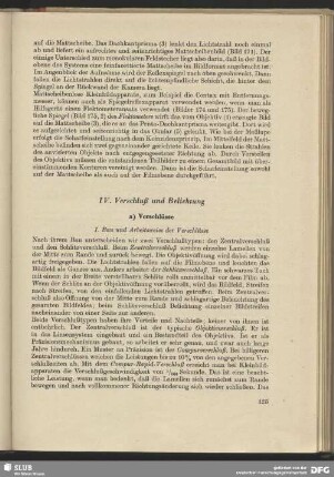 IV. Verschluß und Belichtung