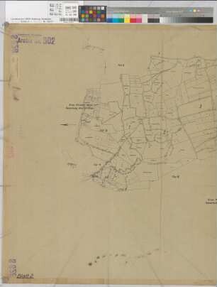 Sendenhorst (Sendenhorst), Flurbereinigung Sendenhorst, Übersichtskarte Bl. 2