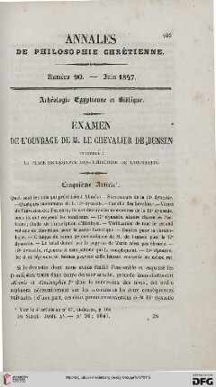 Cinquième article