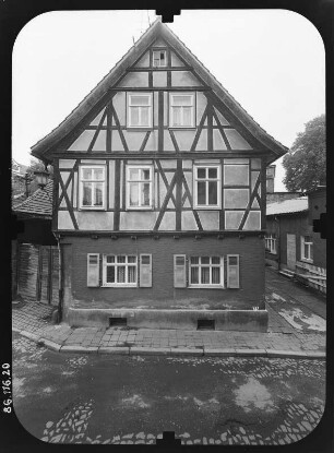 Schmalkalden, Pfaffengasse 31. Wohnhaus. Straßenfront