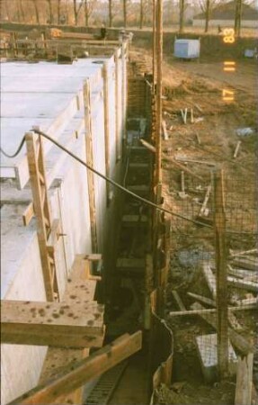 Heilbronn Böckingen Neubau Brücke 4314 Betondecke