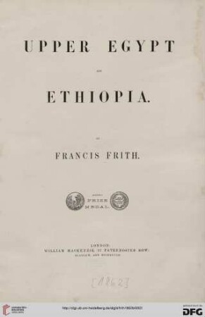 Upper Egypt and Ethiopia