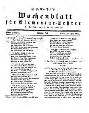 Tischlied bey einer Lehrerversammlung