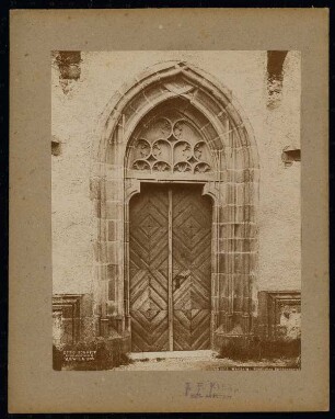 Pfarrkirche Mariä Himmelfahrt, Wartberg ob der Aist: Westportal