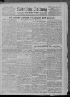 Kölnische Zeitung. 1803-1945