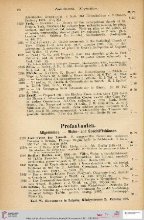 Profanbauten (Nr. 1339 1629)