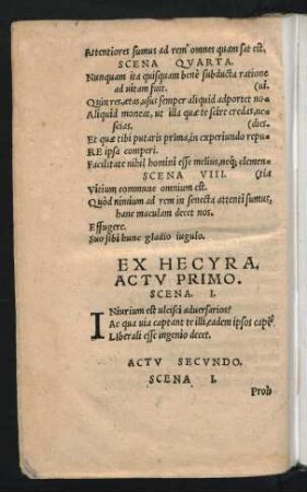 Ex Hecyra.