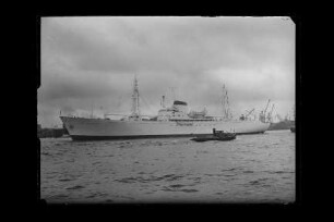 Cap Domingo (1958), Frachtschiff (reefer), Hamburg Südamerikanische Dampfschifffahrts-Gesellschaft A/S & Co KG (HSDG), Antwerpen, Bau-Nr. 1071