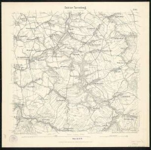 Äquidistantenkarte 64 : Section Tanneberg, 1898 : Section Tanneberg. - 1:25000. - Leipzig: Giesecke & Devrient, 1898. - 1 Kt.
