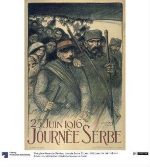 Journée Serbe. 25 Juin 1916