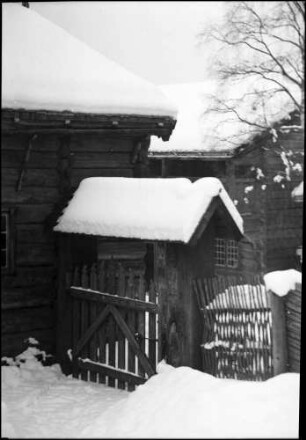Lillehammer: Freilichtmuseum, Hoftor