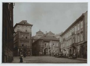 Markt auf der Kleinseite (Tržiště auf der Malá Strana), Prag: Ansicht