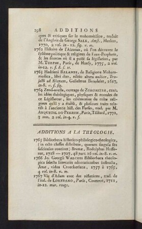 298-300, Additions a la Théologie