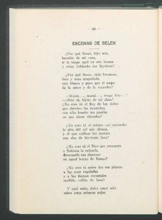 Escenas de Belén