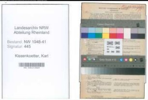 Entnazifizierung Karl Kissenkoetter , geb. 06.04.1917 (Polizist)