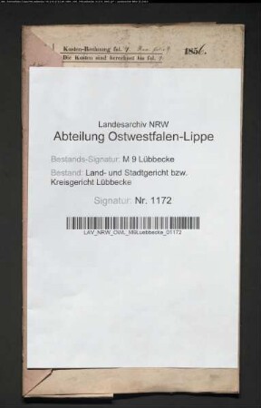 Erblasser: Schnittger, Franz Heinrich; Erblasser: Schnittger, Anne Marie Sophie Charlotte, geb. Niemeyer:
