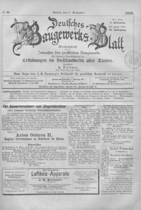 43. Jahrgang. No 48