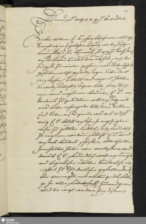 Darauff volget v. g. h. Antwurt.