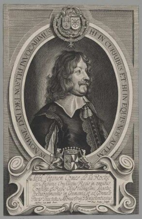 Bildnis des Abel Servien Comes de la Roche
