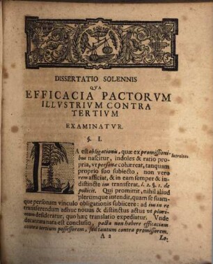Efficaciam Pactorvm Illvstrivm Contra Tertivm Dissertatione Solenni