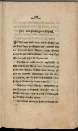 Fünf und zwanzigstes Kapitel. - Sechs und zwanzigstes Kapitel.