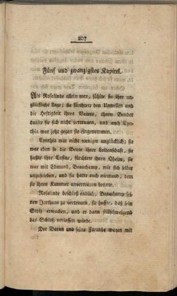 Fünf und zwanzigstes Kapitel. - Sechs und zwanzigstes Kapitel.