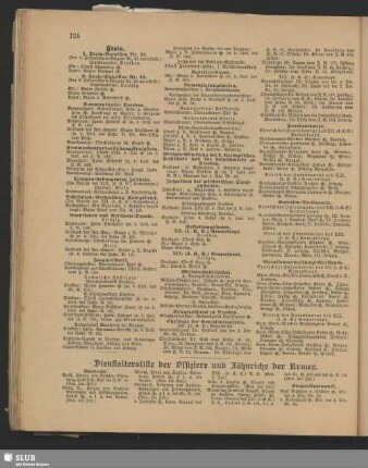 Dienstaltersliste der Offiziere und Fähnriche der Armee