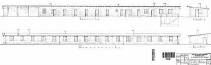Tuttlingen: Bm-Lagergebäude - Bahn-, Straßen-, Giebelansichten Nebengeb.